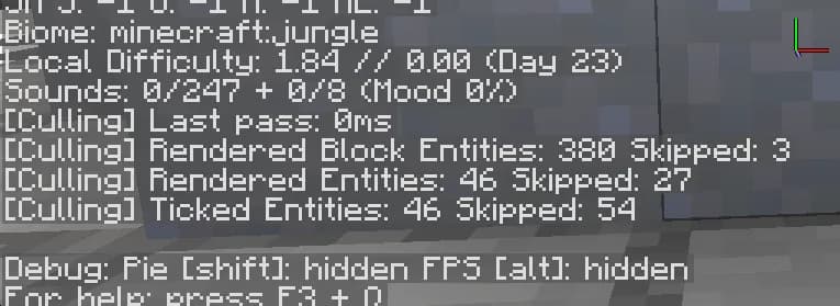 Entity Culling для Minecraft 1.12.2