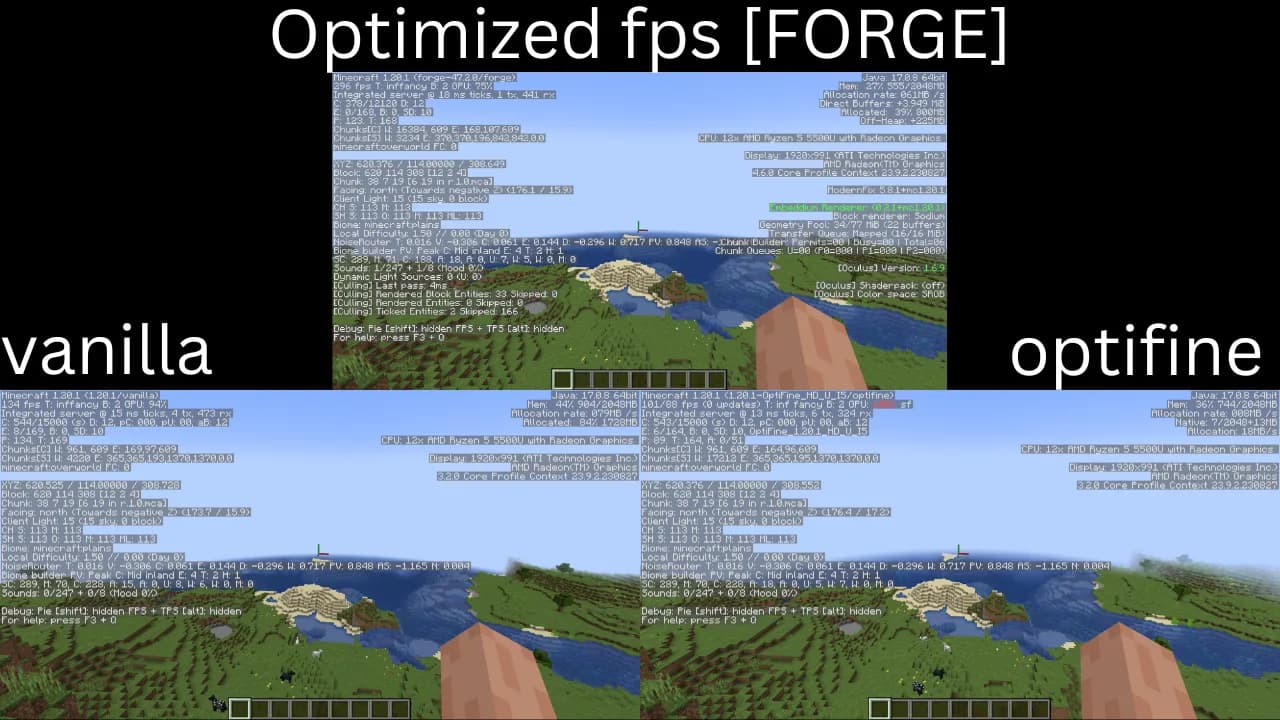 Optimized fps для Minecraft 1.18.2