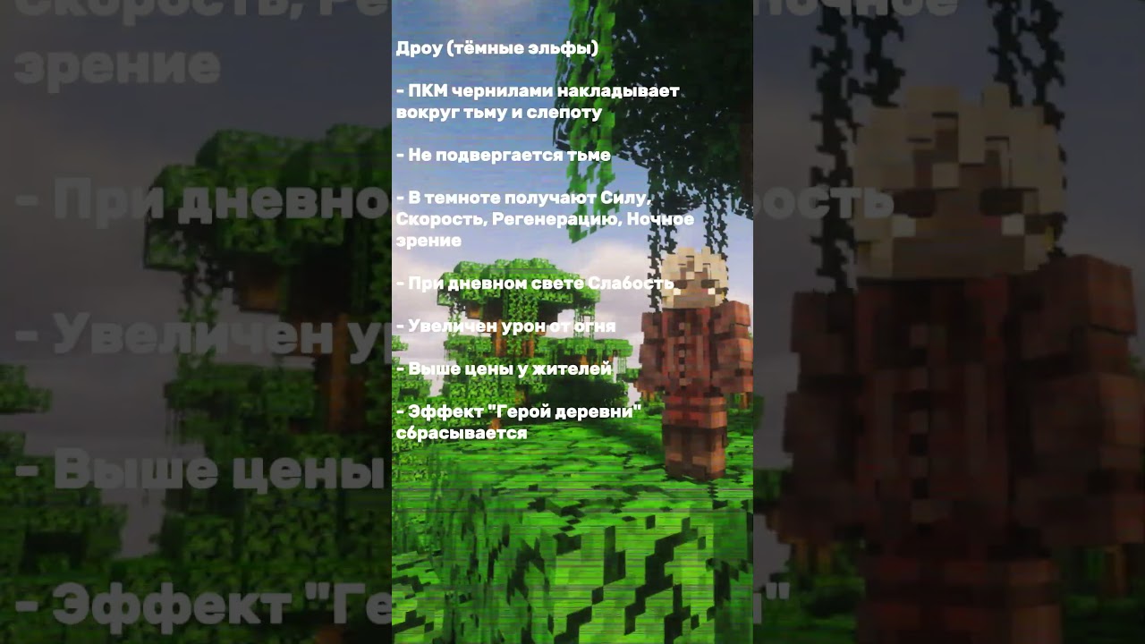 Эльф, но немного другой! #minecraft #майнкрафт #лор #рп #майн #сервер #сюжет